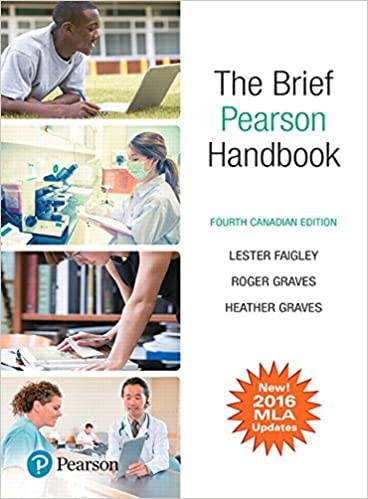 The Brief Pearson Handbook (4th Canadian Edition) - Orginal Pdf